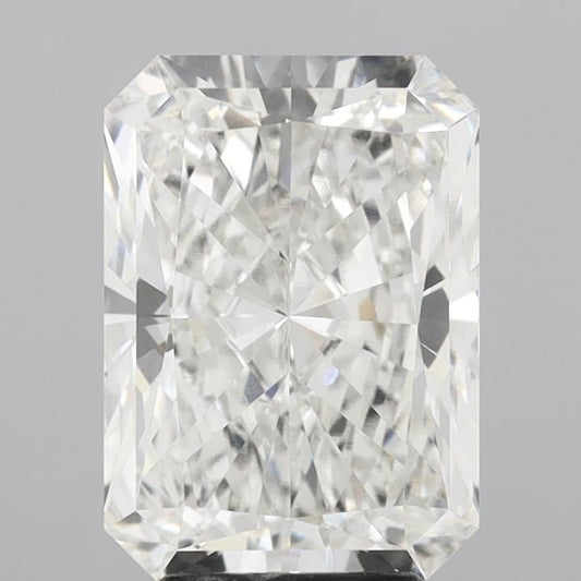 Lab-Grown Radiant Diamond - 4.03 Carats, F Color, VVS2 Clarity - Certified by IGI - Report Number: LG712503634