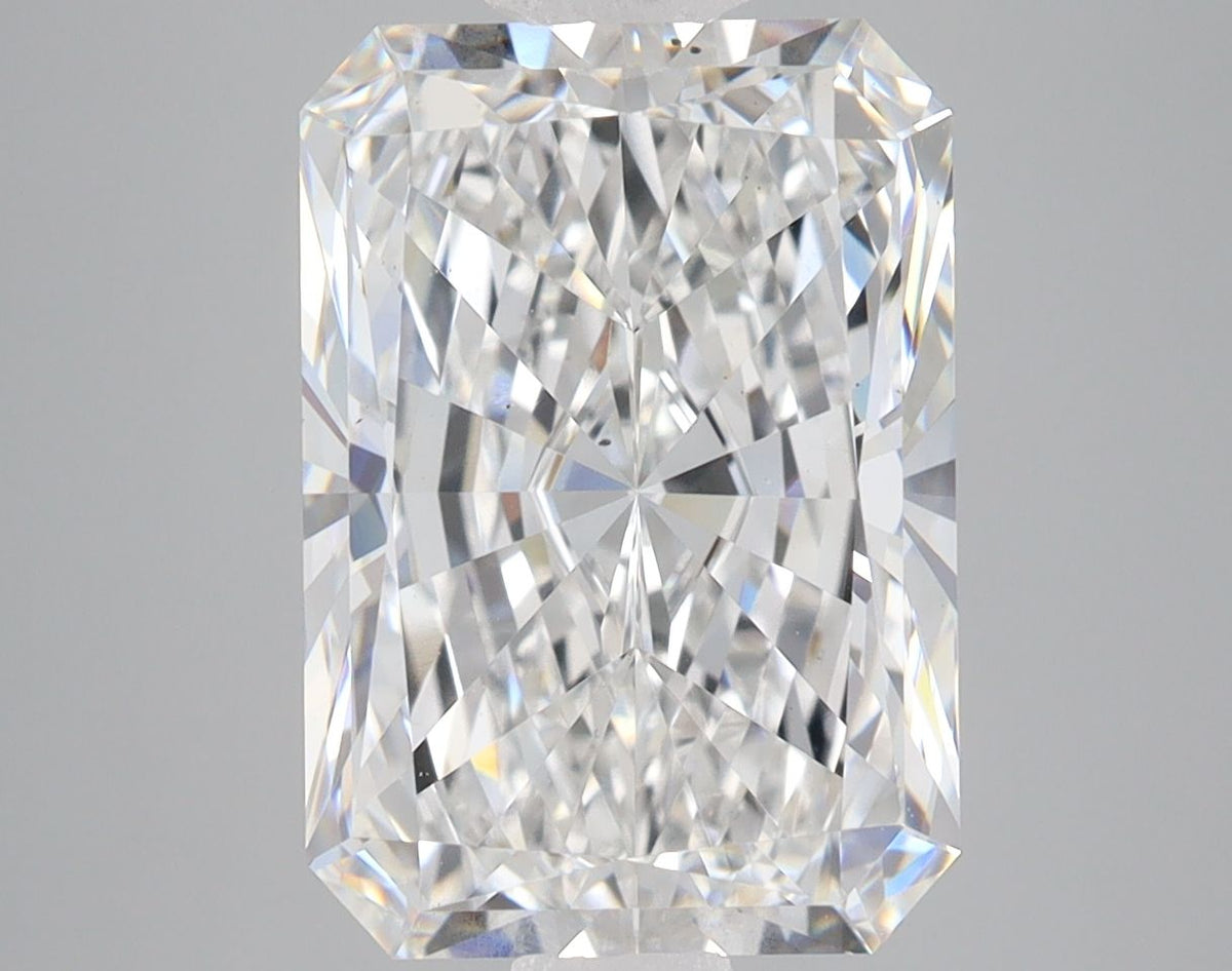 Lab-Grown Radiant Diamond - 6.0 Carats, F Color, VS2 Clarity - Certified by IGI - Report Number: LG633422540