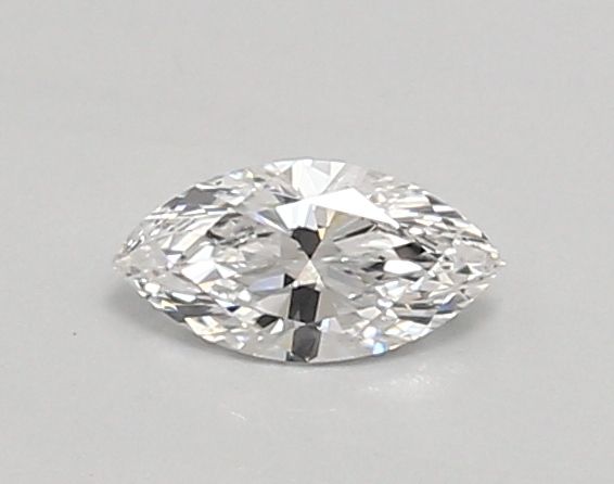 Lab-Grown Marquise Diamond - 0.34 Carats, D Color, VS2 Clarity - Certified by IGI - Report Number: LG670426460