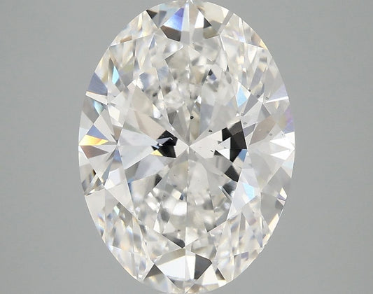 Lab-Grown Oval Diamond - 4.02 Carats, F Color, VS2 Clarity - Certified by IGI - Report Number: LG691541494