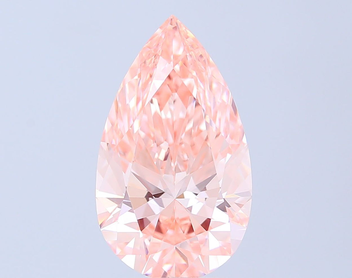 Pear 6.04ct Fancy Intense Pink VVS2 - Cut • IGI • LG817648192