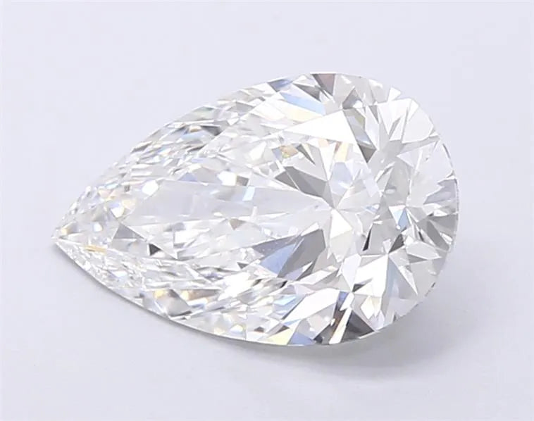 6.27ct Pear Lab Grown Diamond (Colour E, Clarity VVS2, IGI Certified)