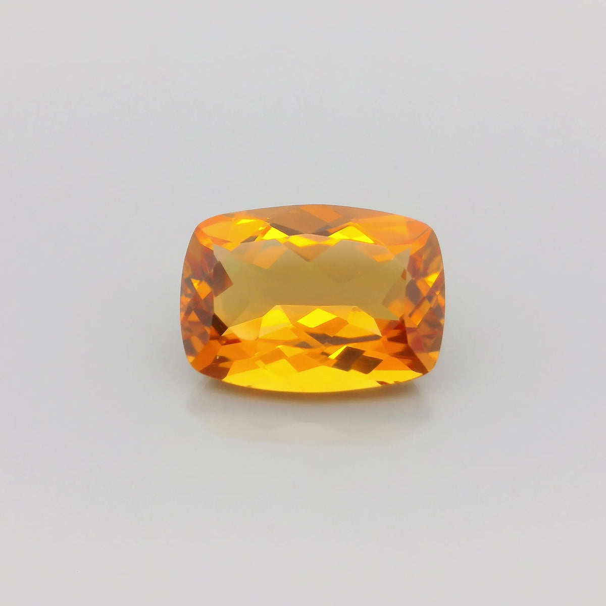 6.41ct Cushion Natural Citrine (Colour Yellow, Clarity Eye Clean, Cut Faceted)