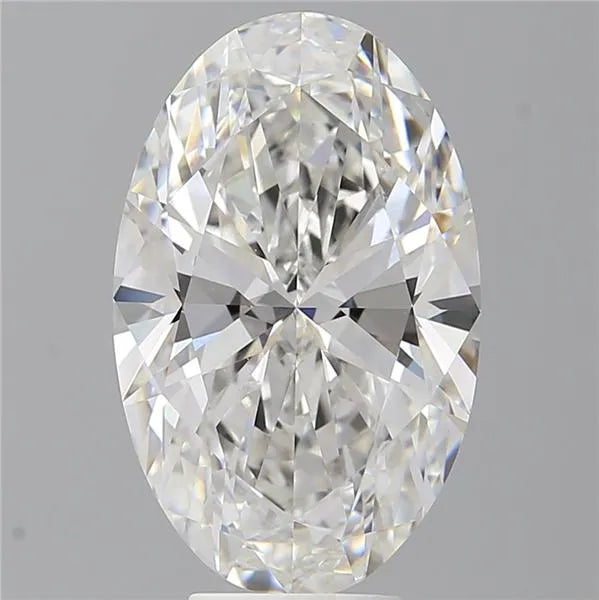 6.53ct Oval Lab Grown Diamond (Colour E, Clarity VVS2, IGI Certified)