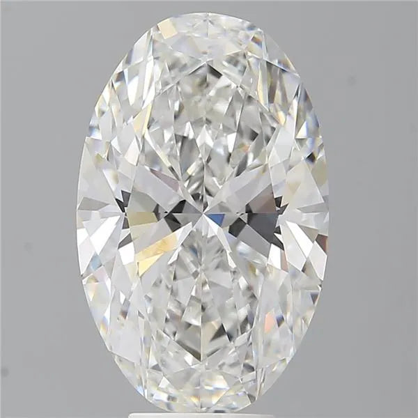 6.57ct Oval Lab Grown Diamond (Colour E, Clarity VVS2, IGI Certified)