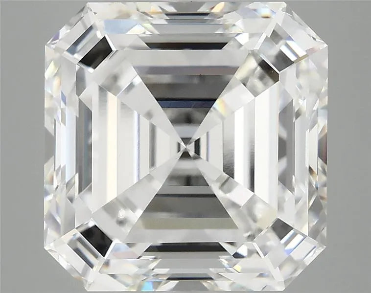 6.77ct Asscher Lab Grown Diamond (Colour F, Clarity VVS2, IGI Certified)