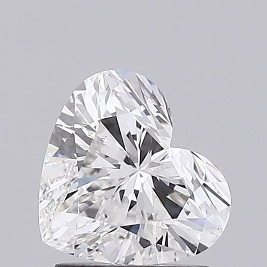 Lab-Grown Heart Diamond - 1.52 Carats, E Color, VS2 Clarity - Certified by IGI - Report Number: LG689507270
