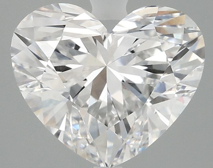 Lab-Grown Heart Diamond - 2.52 Carats, D Color, VVS2 Clarity - Certified by IGI - Report Number: LG695524294