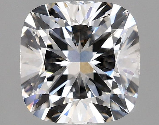 Lab-Grown Cushion Diamond - 2.53 Carats, F Color, VVS2 Clarity - Certified by IGI - Report Number: LG633427149
