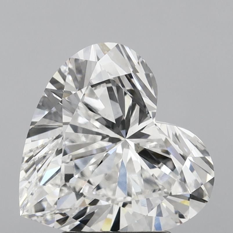 Lab-Grown Heart Diamond - 3.5 Carats, E Color, VS1 Clarity - Certified by IGI - Report Number: LG632418133