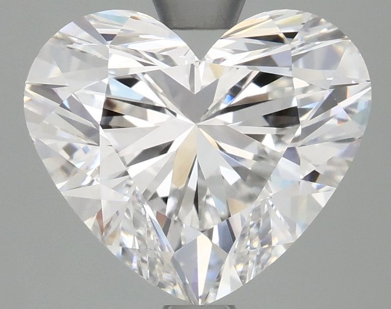 Lab-Grown Heart Diamond - 3.02 Carats, E Color, VVS2 Clarity - Certified by IGI - Report Number: LG679517817