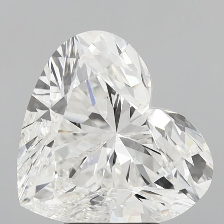 Lab-Grown Heart Diamond - 5.01 Carats, F Color, VVS2 Clarity - Certified by IGI - Report Number: LG713594327