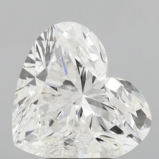 Lab-Grown Heart Diamond - 5.01 Carats, F Color, VVS2 Clarity - Certified by IGI - Report Number: LG713594327