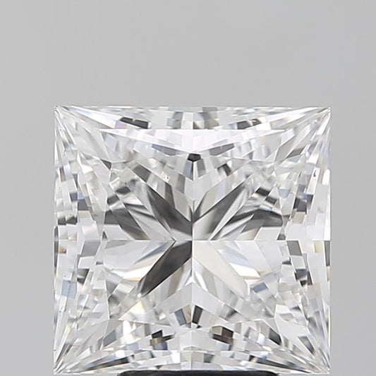 Lab-Grown Princess Diamond - 5.03 Carats, E Color, VS1 Clarity - Certified by IGI - Report Number: LG635413416