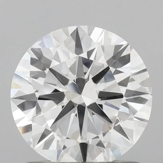 1,00 ct runder, im Labor gezüchteter Diamant (Farbe D, Reinheit VS2, Schliff EX, IGI-zertifiziert)