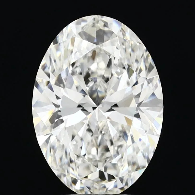 3.55ct Oval Lab Grown Diamond (Colour F, Clarity VVS2, IGI Certified)