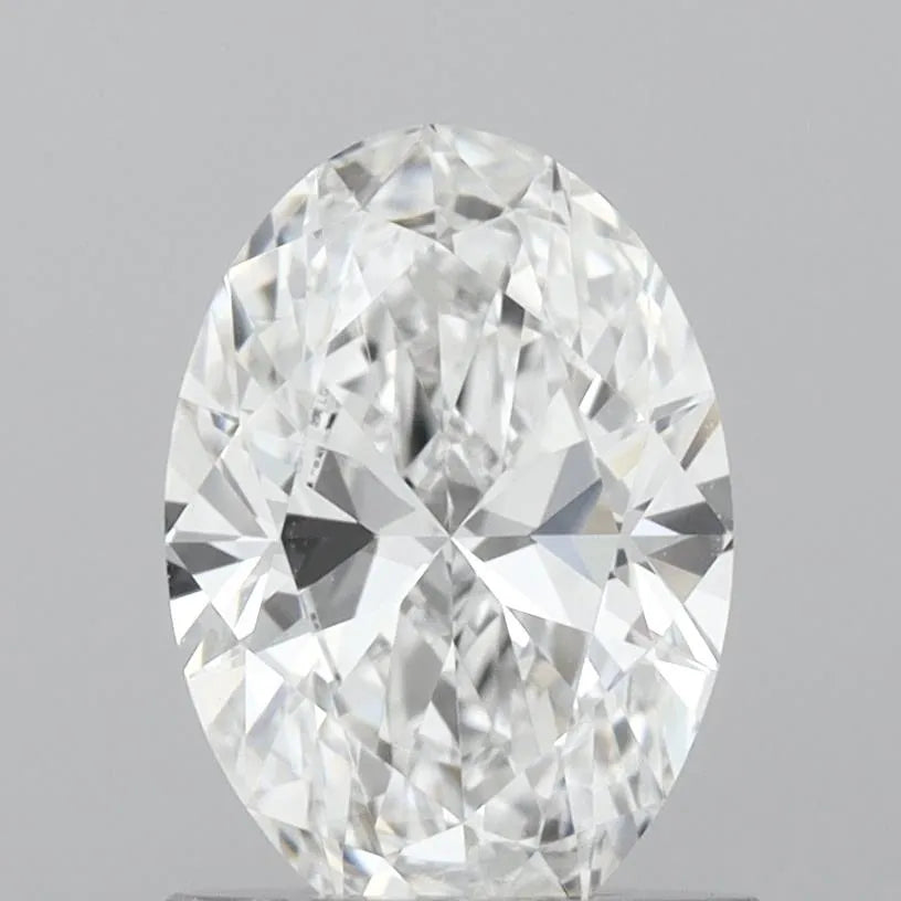 1.00ct Oval Lab Grown Diamond (Colour E, Clarity VVS2, IGI Certified)