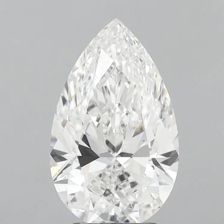 3.00ct Pear Lab Grown Diamond (Colour D, Clarity VVS2, IGI Certified)