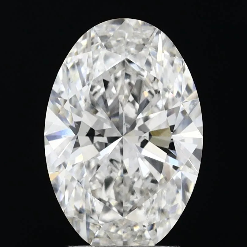 3.08ct Oval Lab Grown Diamond (Colour F, Clarity VVS2, IGI Certified)