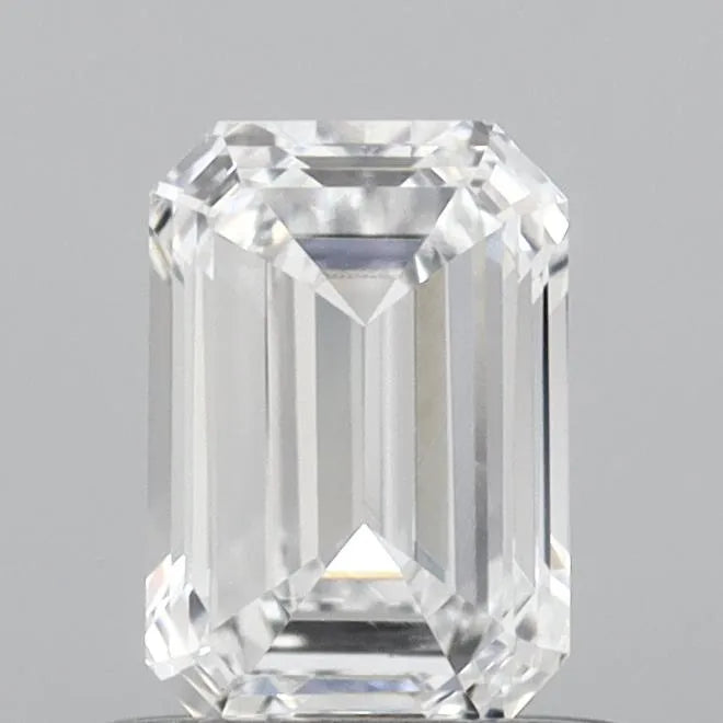 0.71ct Emerald Lab Grown Diamond (Colour D, Clarity VS1, IGI Certified)