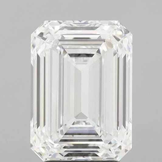 3.50ct Emerald Lab Grown Diamond (Colour D, Clarity VVS2, IGI Certified)