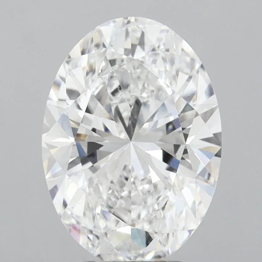 4.50ct Oval Lab Grown Diamond (Colour D, Clarity VS1, IGI Certified)