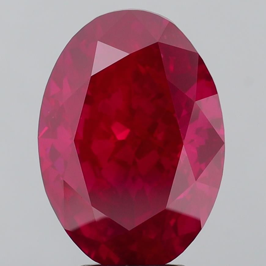 Oval 6.18ct Fancy Deep Pink VS2 - Cut • IGI • LG844613515