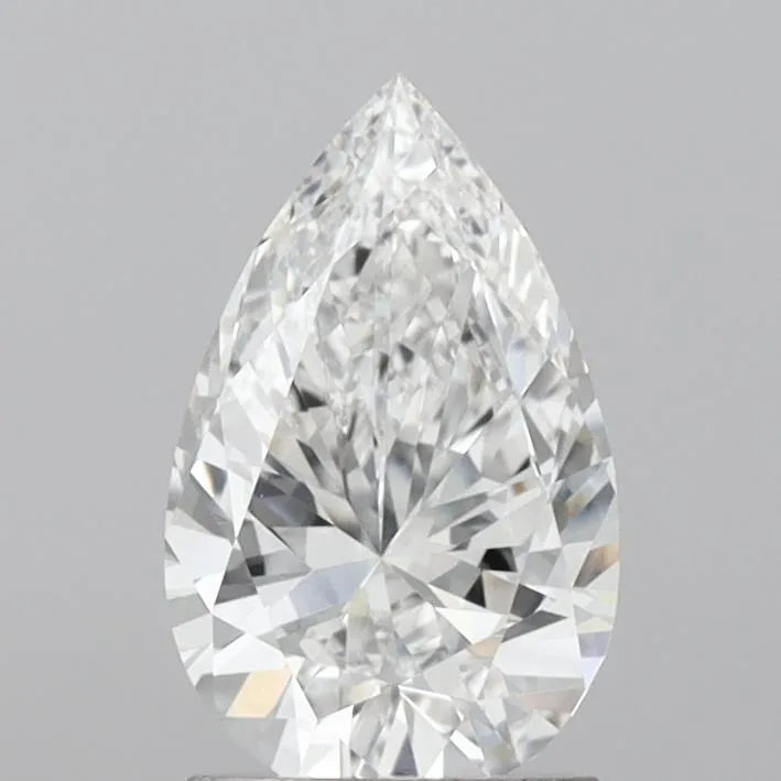 1.51ct Pear Lab Grown Diamond (Colour E, Clarity VVS2, IGI Certified)