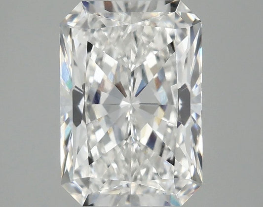 Lab-Grown Radiant Diamond - 2.96 Carats, F Color, VVS2 Clarity - Certified by IGI - Report Number: LG690506247
