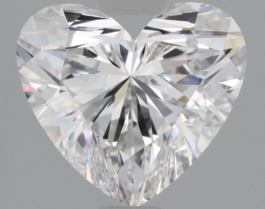 Lab-Grown Heart Diamond - 1.96 Carats, E Color, VVS2 Clarity - Certified by IGI - Report Number: LG644416207