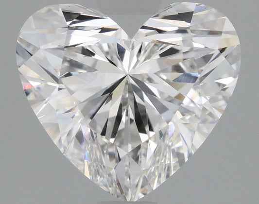 Lab-Grown Heart Diamond - 1.96 Carats, E Color, VVS2 Clarity - Certified by IGI - Report Number: LG644416207