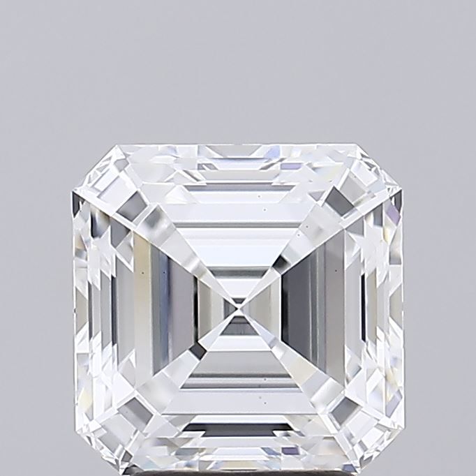 Lab-Grown Asscher Diamond - 3.5 Carats, D Color, VS1 Clarity - Certified by GIA - Report Number: 1498922544