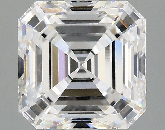 Lab-Grown Asscher Diamond - 3.05 Carats, E Color, VVS2 Clarity - Certified by IGI - Report Number: LG675598761
