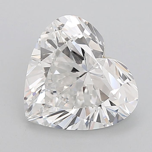 Lab-Grown Heart Diamond - 4.52 Carats, D Color, VS1 Clarity - Certified by IGI - Report Number: LG702550540