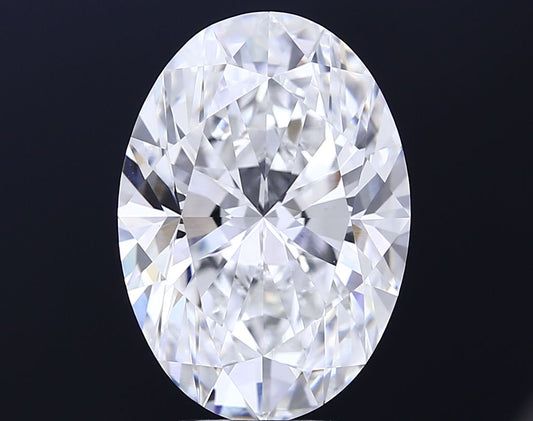 Lab-Grown Oval Diamond - 2.01 Carats, F Color, VVS2 Clarity - Certified by IGI - Report Number: LG719549175