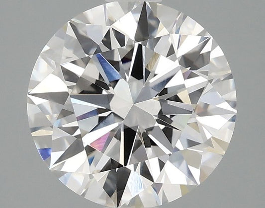 Lab-Grown Round Diamond - 2.49 Carats, E Color, VVS2 Clarity - Certified by IGI - Report Number: LG706532481