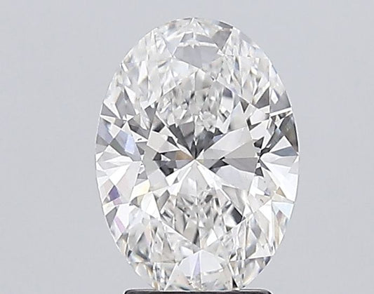 Lab-Grown Oval Diamond - 3.07 Carats, F Color, VS2 Clarity - Certified by IGI - Report Number: LG689505495