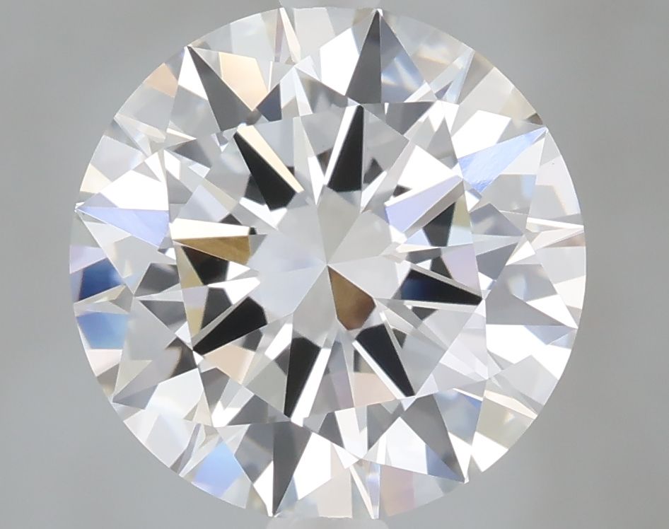 Lab-Grown Round Diamond - 3.0 Carats, E Color, VVS2 Clarity - Certified by IGI - Report Number: LG713518702