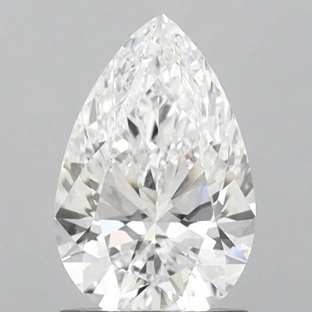 1.37ct Pear Lab Grown Diamond (Colour D, Clarity VVS2, IGI Certified)