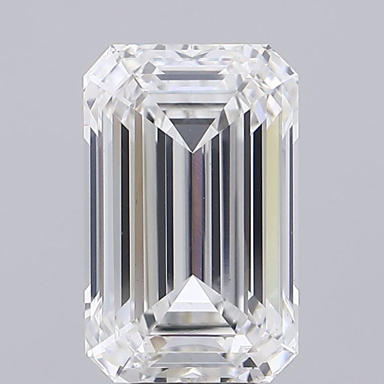 Lab-Grown Emerald Diamond - 8.02 Carats, F Color, VS1 Clarity - Certified by IGI - Report Number: LG670487528