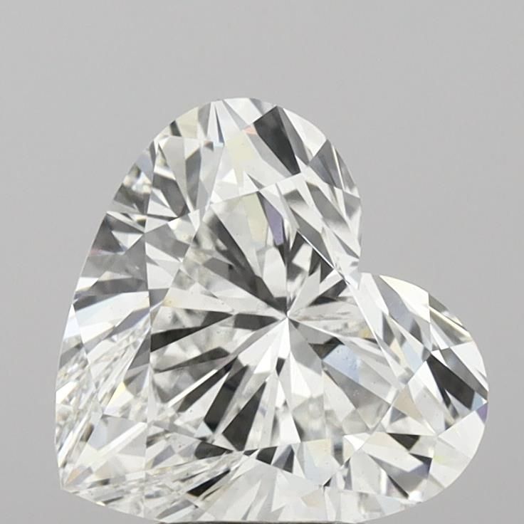 Lab-Grown Heart Diamond - 4.08 Carats, E Color, VS2 Clarity - Certified by IGI - Report Number: LG660424354
