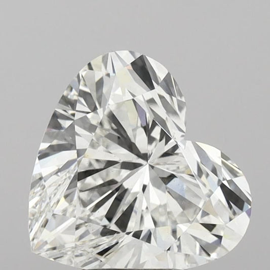 Lab-Grown Heart Diamond - 4.08 Carats, E Color, VS2 Clarity - Certified by IGI - Report Number: LG660424354
