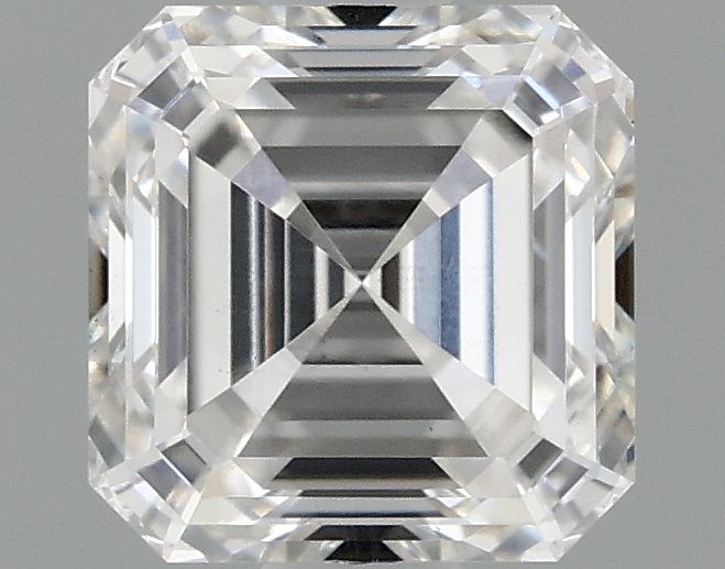 Lab-Grown Asscher Diamond - 1.04 Carats, E Color, VS1 Clarity - Certified by IGI - Report Number: LG696596547