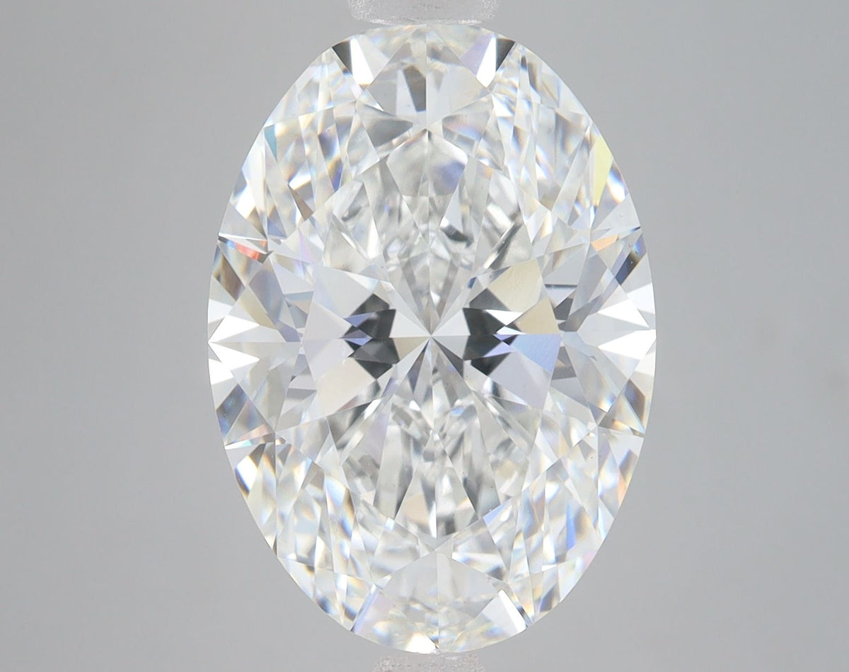 Lab-Grown Oval Diamond - 8.08 Carats, E Color, VS1 Clarity - Certified by IGI - Report Number: LG680583162