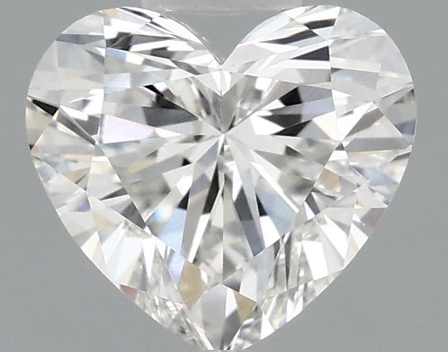 Lab-Grown Heart Diamond - 0.96 Carats, F Color, VVS2 Clarity - Certified by IGI - Report Number: LG710586645
