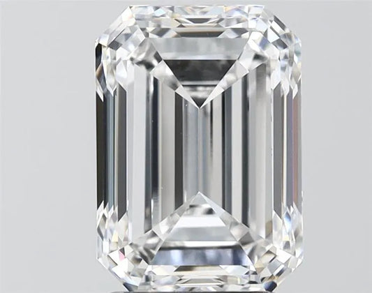 3.50ct Emerald Lab Grown Diamond (Colour D, Clarity VVS2, IGI Certified)
