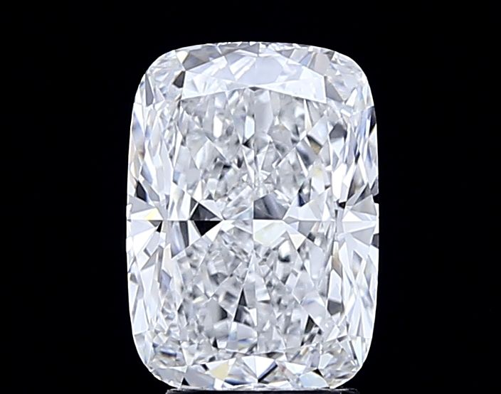 Lab-Grown Cushion Diamond - 3.53 Carats, D Color, VVS2 Clarity - Certified by IGI - Report Number: LG643442394