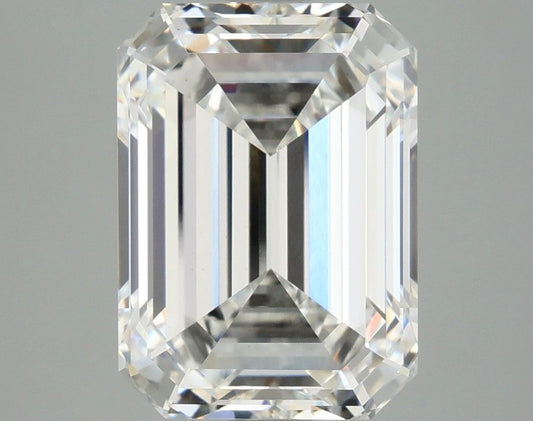Lab-Grown Emerald Diamond - 4.07 Carats, F Color, VVS2 Clarity - Certified by IGI - Report Number: LG661406077