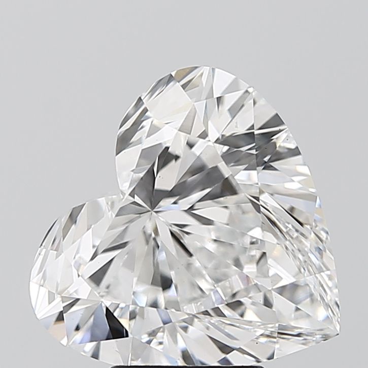 Lab-Grown Heart Diamond - 4.5 Carats, E Color, VS1 Clarity - Certified by IGI - Report Number: LG634406934