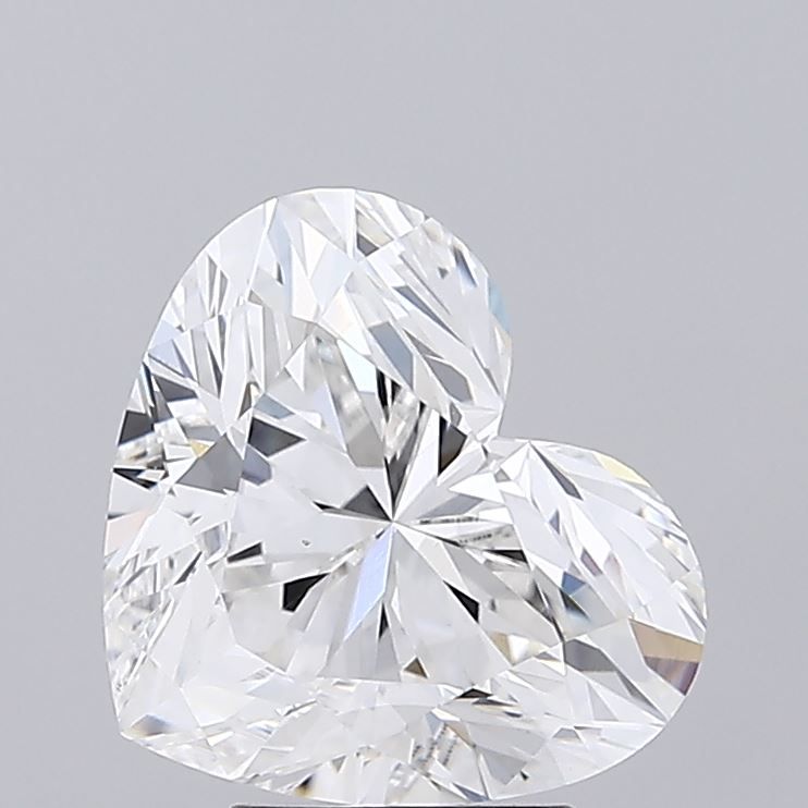 Lab-Grown Heart Diamond - 4.73 Carats, E Color, VS1 Clarity - Certified by IGI - Report Number: LG649417238